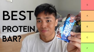 The Best Protein Bar Tier List [upl. by Odicalp]