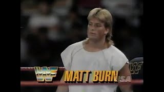 Mountie vs Matt Burn Prime Time April 13th 1992 [upl. by Calen849]