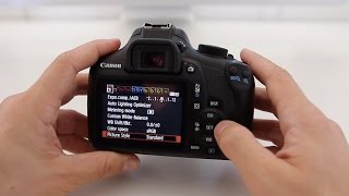 Canon T6 1300D Tutorial  Beginner’s User Guide to the Menus amp Buttons [upl. by Alemac]