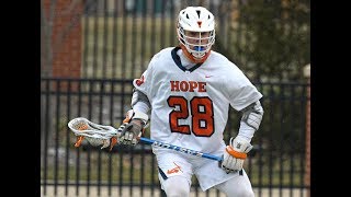 Hope College v Alma College  NCAA D3 Mens Lacrosse [upl. by Pegma]