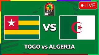 TOGO VS ALGERIA  AFRICA CUP OF NATIONS QUALIFIERS 2025 PREVIEW MATCH FIXTURES TODAY [upl. by Adleme]