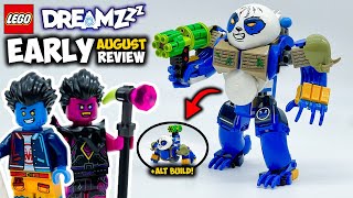 Lego Dreamzzz Logan the Mighty Panda Set EARLY Review BOTH BUILDS  Set 71480 [upl. by Eymaj618]