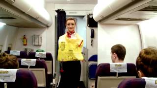 IAOT  InFlight Safety Demonstration [upl. by Nrubloc]