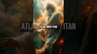 Atlas Greek Titan greekmythology shorts mythology [upl. by Notned771]