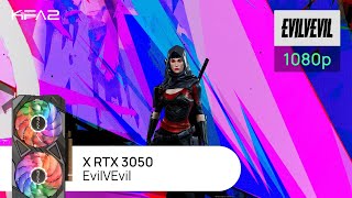 KFA2 X GeForce RTX 3050 Black  EvilVEvil  1080p Full HD разрешение [upl. by Imak434]