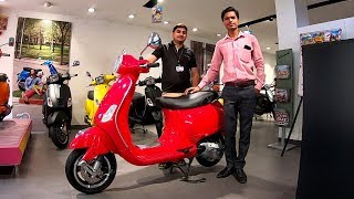 VESPA VXL125 CBS 2019 Review New Changes [upl. by Daggett]