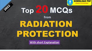 Top 20 Multiple Choice Question amp Answers  Radiation Protection  Radiography QampA [upl. by Narmis398]