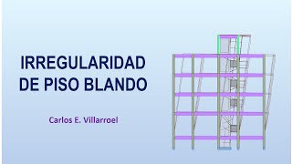 ROBOT STRUCTURAL  TUTORIAL 43 Irregularidad de piso blando Soft storey in building [upl. by Irdua]