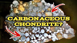 Stony Meteorites Unlocking the Secrets of Carbonaceous Chondrites [upl. by Publias140]