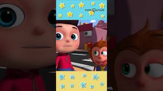 Sadak Bani Lambi Telugu Shorts  Minnu and Mintu Telugu Nursery Rhyme  youtubeshorts [upl. by Neala]