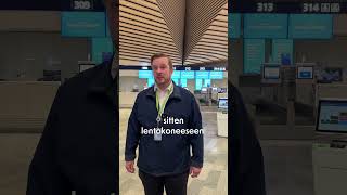 Tule läpivalaisemaan meidän kanssa  HEL turvatarkastuksessa rekry auki helsinkiairport airpro [upl. by Dduj]