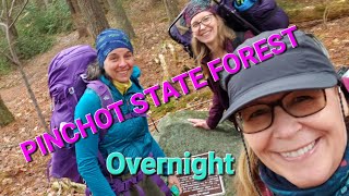 Pinchot State Forest Spring Backpacking [upl. by Liborio]