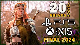 TOP 20 Mejores Juegos de PS5 y Xbox Series para el Final de 2024 [upl. by Nabroc]