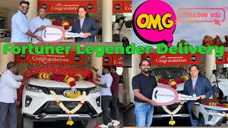 Delivery of new Fortuner Legender 2024 ❤️ fortuner fortunerlegendar newcar car new like share [upl. by Hendrix]