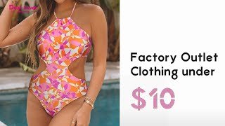 DearLover｜Factory Outlet Clothing under 10dearlover wholesalevendors boutiquetips vendorlist [upl. by Brennen953]