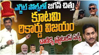 ఎగ్జిట్ పోల్స్ లో జగన్ రెడ్డి చిత్తు  Analyst Sudhakar On Chanakya Strategies Exit Polls 2024 on AP [upl. by Noiram]