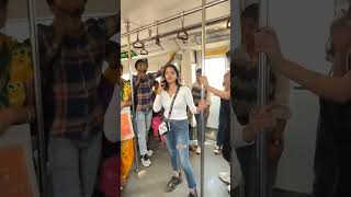 Shinchan prank in metro🤣😂shortvideo prankvideo youtubeshorts metrometro viralvideo funnyprank [upl. by Sylvan]