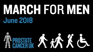 Walk to raise money and help beat prostate cancer  March for Men 2018 [upl. by Narrat]