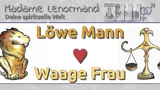 Löwe Mann amp Waage Frau Liebe und Partnerschaft [upl. by Annahsad]