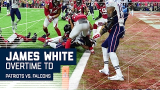 James White GameWinning OT Touchdown  Patriots vs Falcons  Super Bowl LI Highlights [upl. by Kcorb]