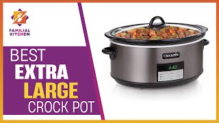 Cooking for a Crowd Made Easy The Best Extra Large Crock Pot [upl. by Isola]