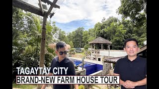 Farm house Tour near Tagaytay City  House Tour c42 [upl. by Ativahs69]