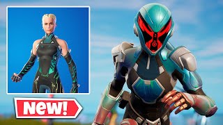 NEW PARADIGM REALITY659 SKIN GAMEPLAY IN FORTNITE BRIE LARSON [upl. by Jerman]