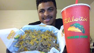 filibertos Mexican food Mukbang [upl. by Stickney]