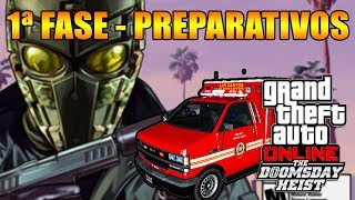 GTA V Online  Doomsday Heist  Ep1  ROUBO DA AMBULÂNCIA [upl. by Noirrad]