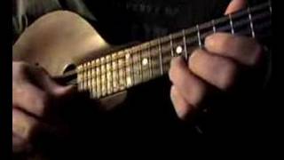 Blues Mandolin Lesson 1 IV chord lick [upl. by Anaib]