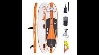 ZRay W1 Test Stand Up Paddle et Windsup [upl. by Nnylav571]