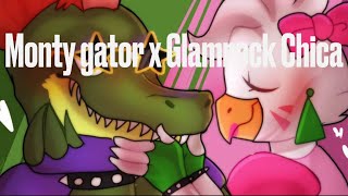 Monty gator x Glamrock Chica [upl. by Akinak]