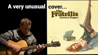 Chelsea Dagger  solo acoustic fingerstyle  Fratellis cover  full tab available see description [upl. by Breeze]