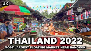 Damnoen Saduak Floating Market Part 1  Vlog Review No 136 [upl. by Aiceled]