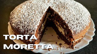 Sofficissima Torta Moretta Fatta in Casa con Nutella e Panna  Ricetta Incredibilmente Gustosa [upl. by Ayrolg]