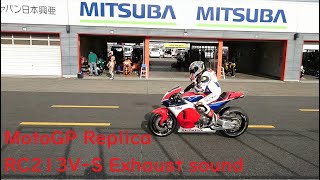 RC213VS Exhaust MotoGPSound [upl. by Nivrem593]