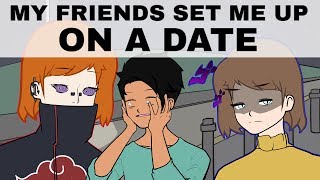 MY FRIENDS SET ME UP ON A DATE COLLEGE CRUSH 3 PREQUEL Story [upl. by Aerdnael]