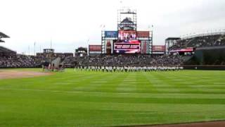 HS Band national anthem for Rockies 5909 [upl. by Haida]