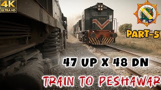 Rawalpindi To Peshawar A Scenic Journey Of 47 UP Rehman Baba Express Part5  travel pakistan [upl. by Atteram810]