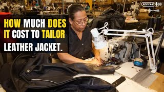 How much does it Cost to Tailor a Leather Jacket [upl. by Hareehat]