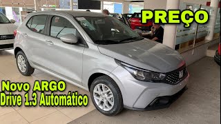 NOVO ARGO DRIVE 13 AUTOMÁTICO  PREÇO do CVT MAIS Barato DO 🇧🇷 [upl. by Snook]