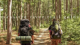 ULTIMATE GUIDE TO BACKPACKING THE MANISTEE RIVER TRAIL  Backpacking in Northern Michigan on the MRT [upl. by Hnim]