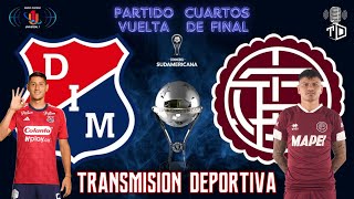 INDEPENDIENTE MEDELLIN vs LANUS 🔴 EN VIVO 🔴 SUDAMERICANA 2024 · VUELTA CUARTOS DE FINAL DIM vs LANÚS [upl. by Keen689]