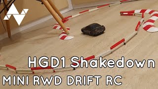 HGD1 Shakedown  Mini RWD Drift RC [upl. by Kristopher]