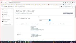 ÚLTIMA SESIÓN  ACTUALIZAR TODO EL SITIO CON MOODLE 311 [upl. by Uamak]