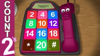 Counting by 2s  Learning to Count by Two for Kids [upl. by Barboza535]