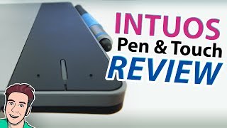 Wacon INTUOS PEN AND TOUCH CTH 480 Small  Review [upl. by Nivlad]