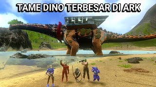 MABAR Taming TITANOSAUR  Ark Survival Mobile Indonesia [upl. by Ursula]