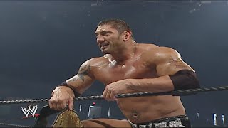 Batista vs Nunzio  September 16 2005 Smackdown [upl. by Diet]