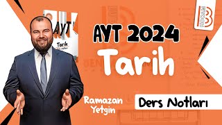 3 AYT Tarih  İlk Çağ Uygarlıkları 1  Ramazan YETGİN  2024 [upl. by Namilus697]